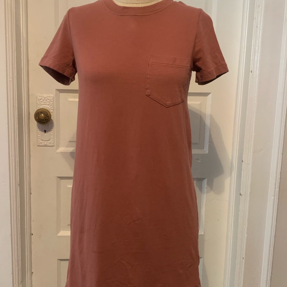 Madewell pocket tee dress